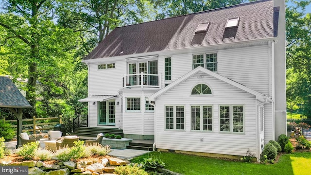 2109 Main St, Bethlehem, PA 18017 - rear view of property with a shingled roof