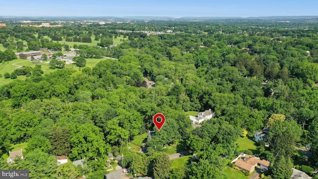 2109 Main St, Bethlehem, PA 18017 - aerial view of property's location with a forest