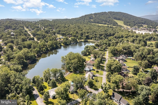 21 Black Bass, Fairfield, PA 17320 - aerial view of a heavily wooded area and a water and mountain view