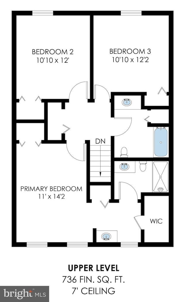 3221 Adams Ct, Fairfax, VA 22030 - view of property floor plan