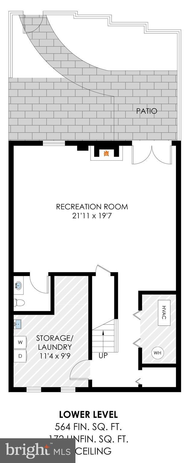 3221 Adams Ct, Fairfax, VA 22030 - view of room layout