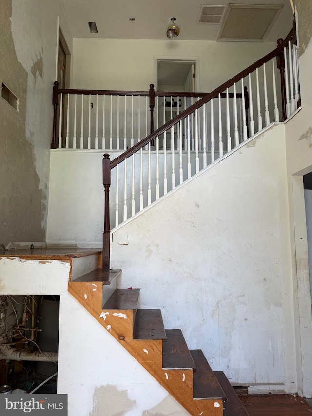 4 Brook Ramble Ln, Townsend, DE 19734 - stairs with a high ceiling