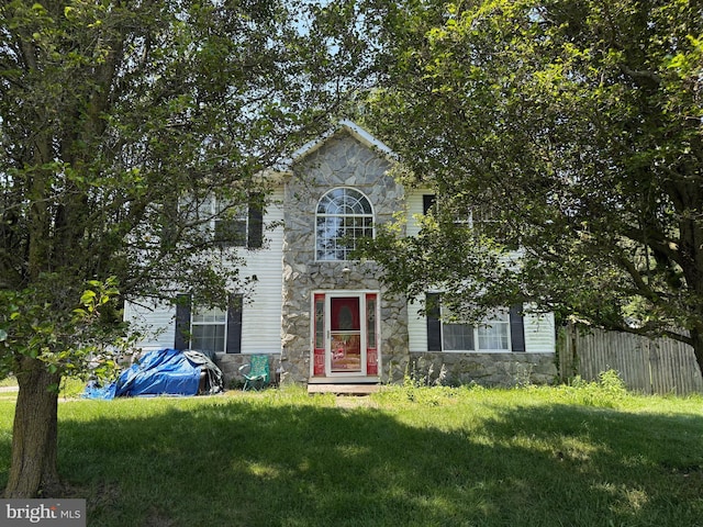 4 Brook Ramble Ln, Townsend, DE 19734 - view of front of property featuring stone siding