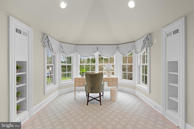 2950 Chain Bridge Rd NW, Washington, DC 20016 - sunroom featuring baseboards