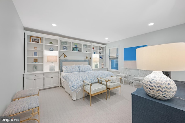 2950 Chain Bridge Rd NW, Washington, DC 20016 - bedroom featuring recessed lighting and light carpet