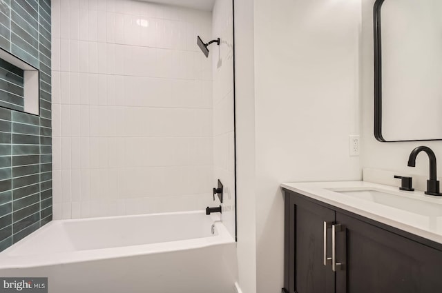 3621 Chestnut Ave, Baltimore, MD 21211 - full bathroom featuring vanity and tub / shower combination