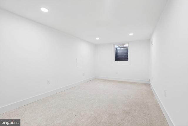 341 Ashford Dr, Lancaster, PA 17601 - unfurnished room with recessed lighting and light carpet