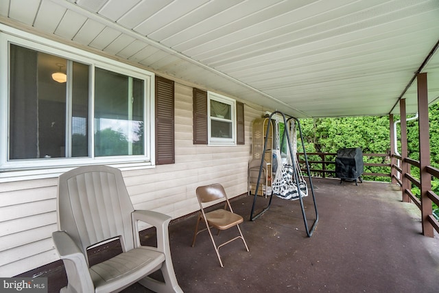 2057 Grove St, Allentown, PA 18104 - covered porch with grilling area