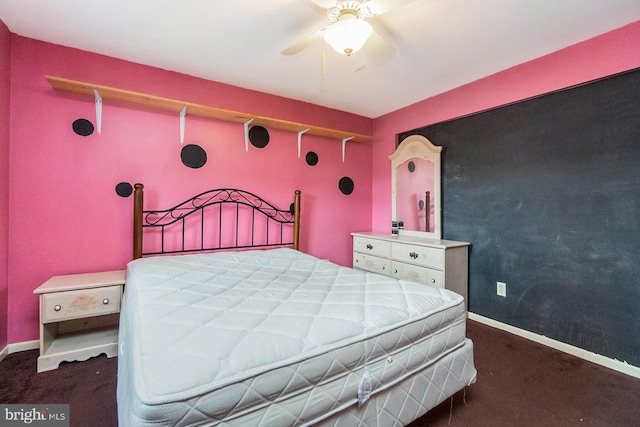 2057 Grove St, Allentown, PA 18104 - bedroom with carpet and ceiling fan