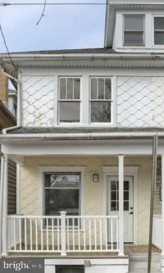 1339 W Spruce St, Coal Township, PA 17866 - view of front of house featuring covered porch