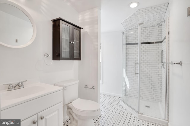 405 Mcallister St, Baltimore, MD 21202 - full bathroom featuring vanity and a shower stall