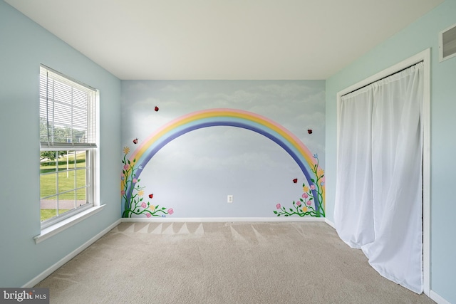 14 Burk Rd, Cochranville, PA 19330 - rec room with carpet floors and baseboards