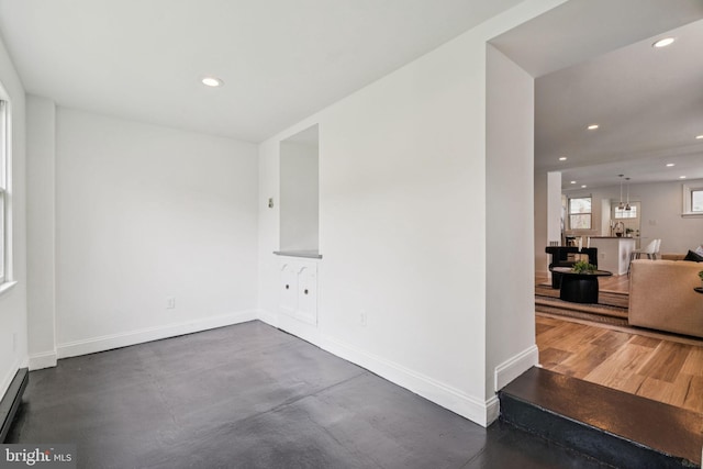 3827 Marshall Rd, Drexel Hill, PA 19026 - spare room featuring recessed lighting