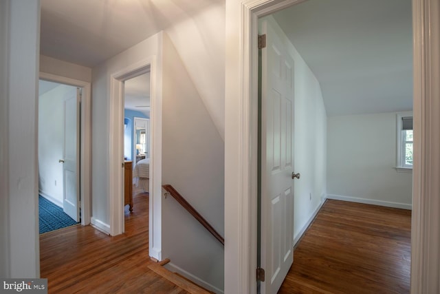 56 Meadowbrook Ave, Hatboro, PA 19040 - hallway with an upstairs landing and wood finished floors