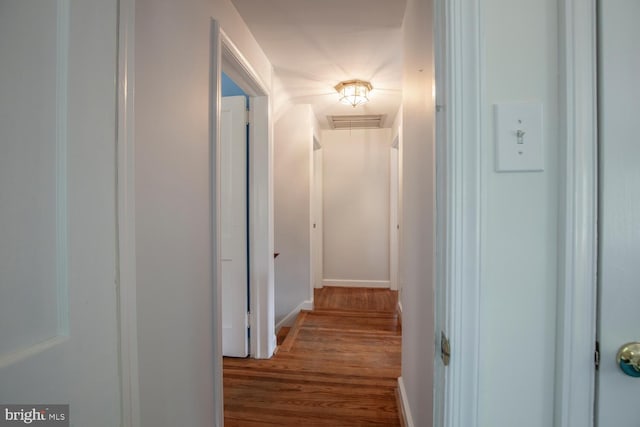 56 Meadowbrook Ave, Hatboro, PA 19040 - hall featuring wood finished floors and baseboards