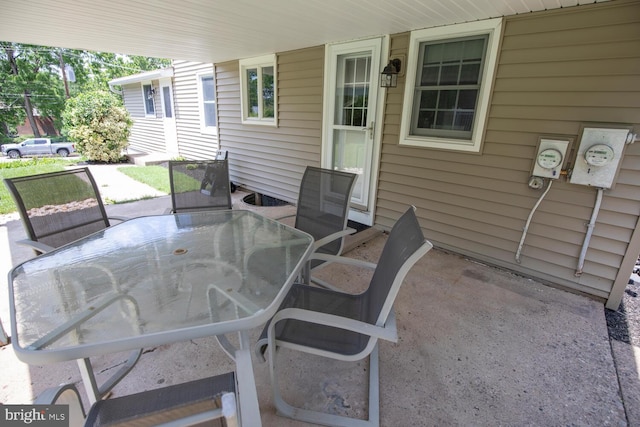 56 Meadowbrook Ave, Hatboro, PA 19040 - view of patio featuring outdoor dining space