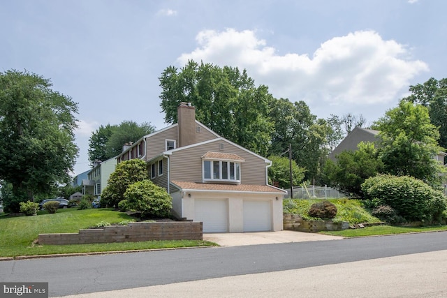 56 Meadowbrook Ave, Hatboro, PA 19040 - view of property exterior with a garage and concrete driveway