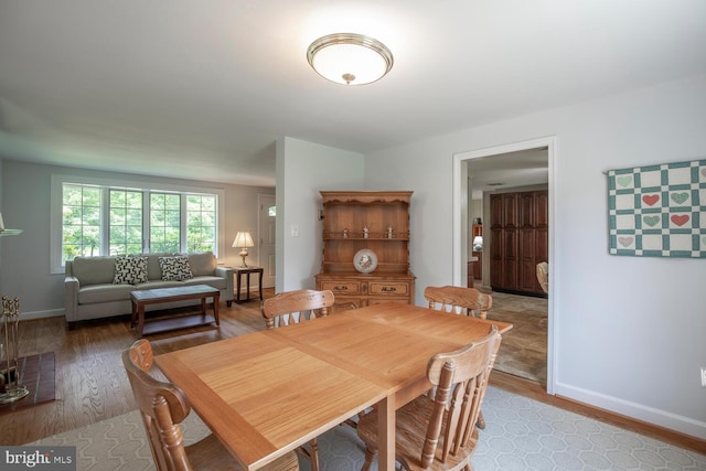 56 Meadowbrook Ave, Hatboro, PA 19040 - dining area with light wood-type flooring
