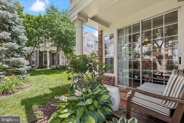 45050 Brae Ter Unit 101, Ashburn, VA 20147 - view of balcony