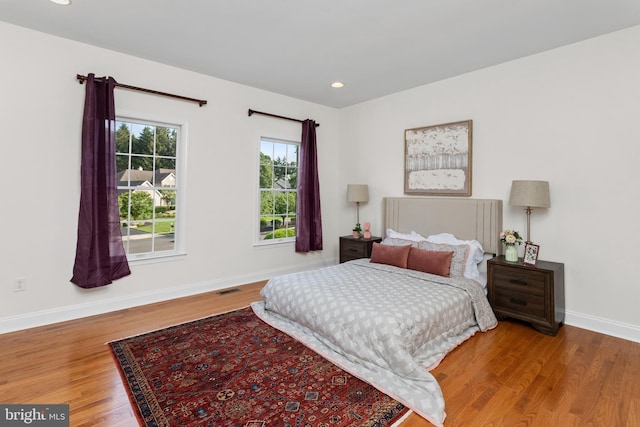 7 Shady Brook Ln, Cranbury, NJ 08512 - bedroom featuring wood finished floors and recessed lighting