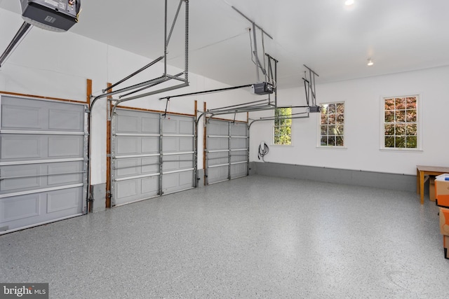7 Shady Brook Ln, Cranbury, NJ 08512 - garage featuring a garage door opener