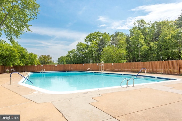 2500 N Van Dorn St Unit 415, Alexandria, VA 22302 - community pool featuring a patio area