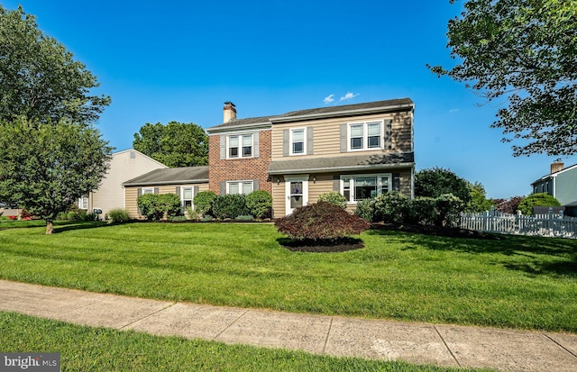 2107 Carol Ln, East Norriton, PA 19401 - view of front of property featuring a chimney