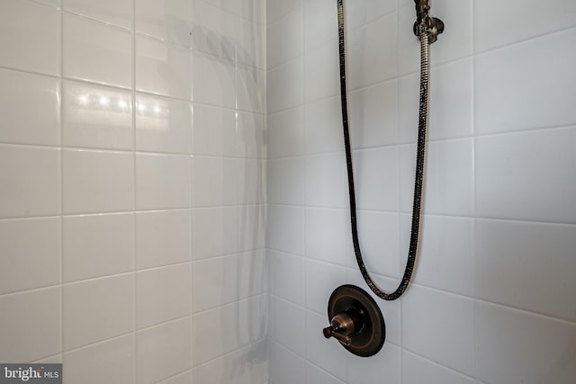 2107 Carol Ln, East Norriton, PA 19401 - bathroom view of a tile shower