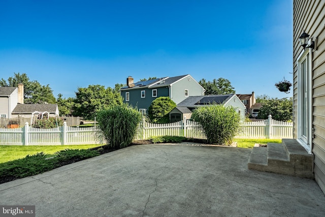 2107 Carol Ln, East Norriton, PA 19401 - view of patio / terrace featuring a residential view