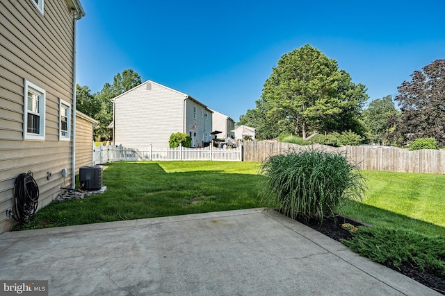 2107 Carol Ln, East Norriton, PA 19401 - fenced backyard featuring a patio