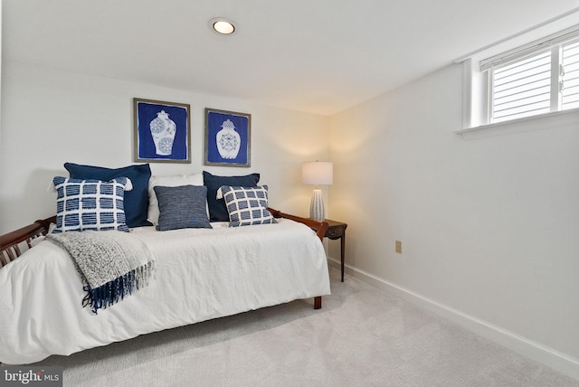304 Summers Dr, Alexandria, VA 22301 - carpeted bedroom with baseboards and recessed lighting