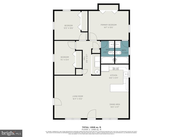 1702 Willow Brook Rd, Bumpass, VA 23024 - view of room layout