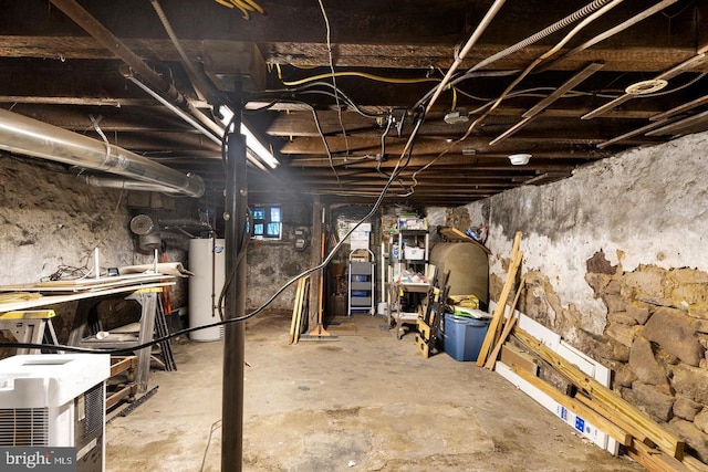 539 Fernon St, Philadelphia, PA 19148 - basement with gas water heater