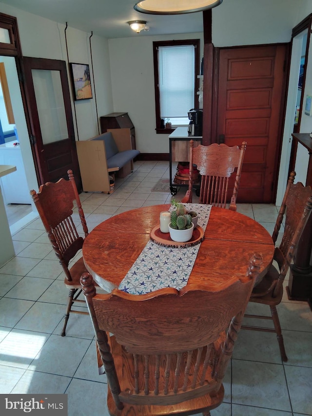 221 Princess St, Hanover, PA 17331 - dining area with light tile patterned floors