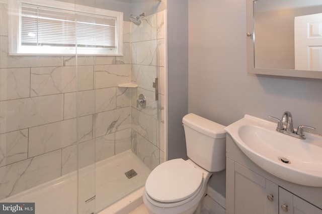 4917 Pembridge Ave, Baltimore, MD 21215 - bathroom featuring a shower stall and vanity