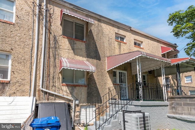 4917 Pembridge Ave, Baltimore, MD 21215 - view of front of house featuring stucco siding
