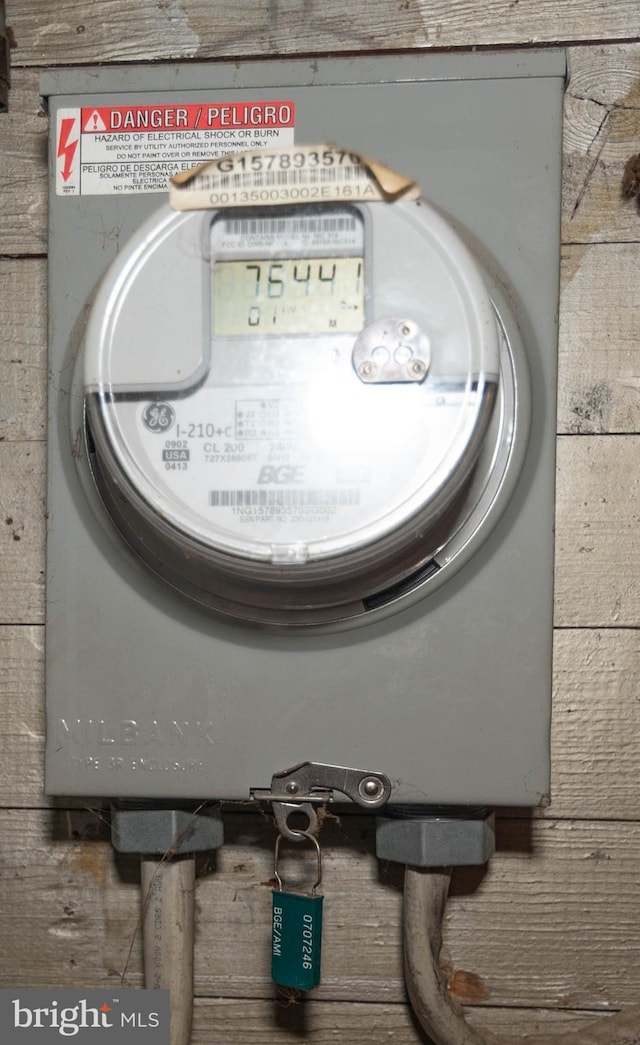 4917 Pembridge Ave, Baltimore, MD 21215 - exterior view of electric meter