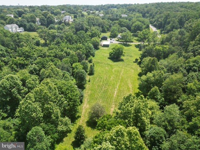 7901 Warfield Rd, Gaithersburg, MD 20882 - aerial view of a heavily wooded area