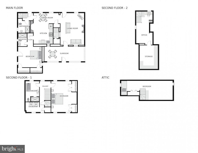 7901 Warfield Rd, Gaithersburg, MD 20882 - view of property floor plan