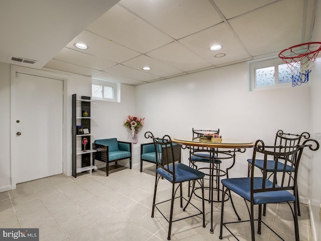 9907 Treetop Ln, Lanham, MD 20706 - dining area featuring recessed lighting
