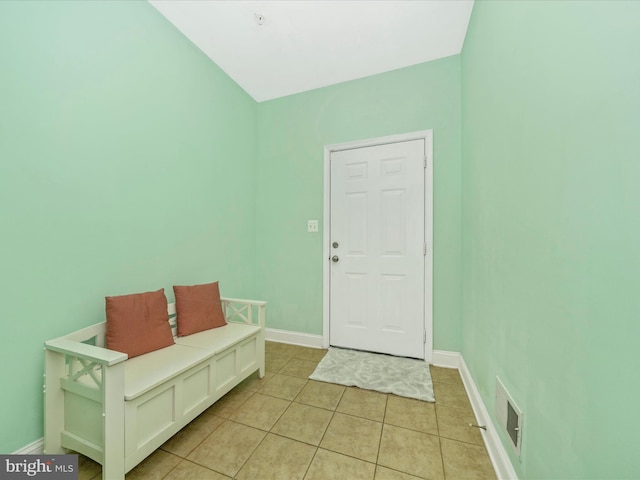 12404 Carriage Park Pl, Clarksburg, MD 20871 - entrance foyer with light tile patterned floors and baseboards
