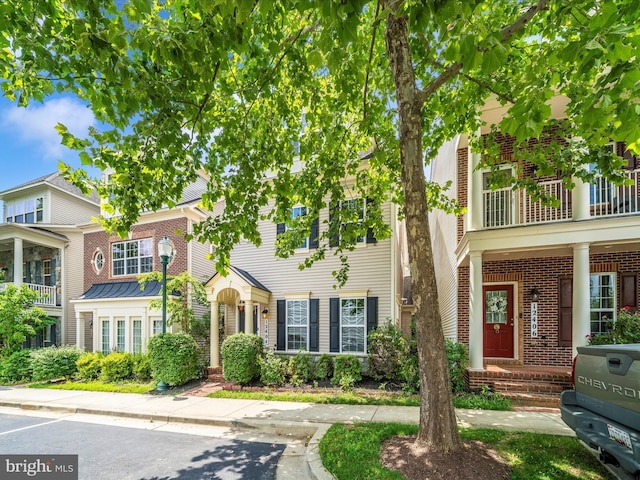 12404 Carriage Park Pl, Clarksburg, MD 20871 - view of property featuring brick siding