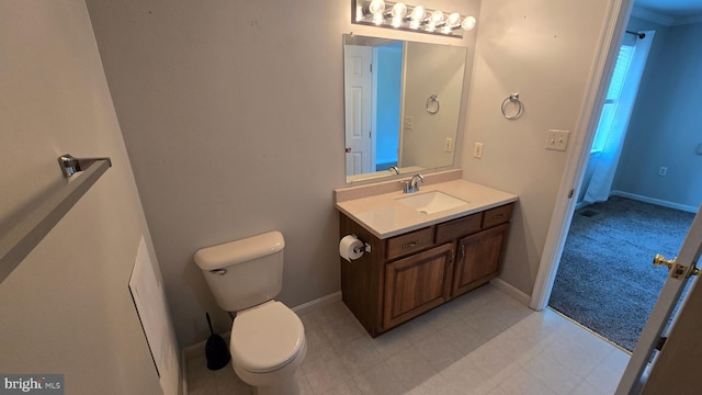 1055 View St, Hagerstown, MD 21742 - bathroom with vanity and toilet