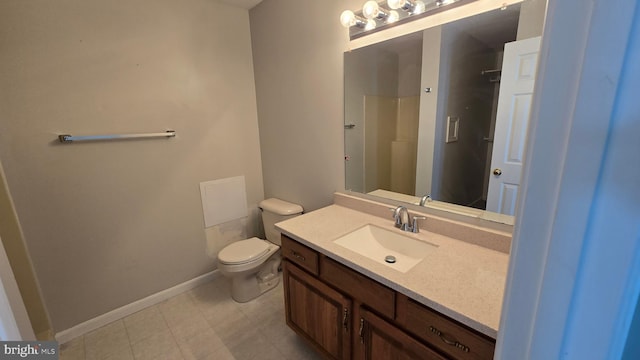 1055 View St, Hagerstown, MD 21742 - bathroom with vanity and a shower