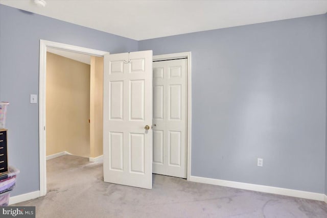 311 Woodside, West Lawn, PA 19609 - unfurnished bedroom with light carpet and a closet