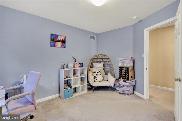 311 Woodside, West Lawn, PA 19609 - office area featuring carpet and baseboards