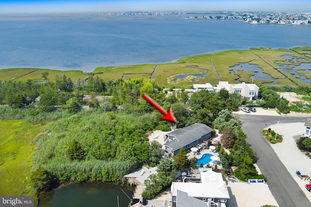 365 Dusty Miller Dr, Long Beach, NJ 08008 - drone / aerial view of a large body of water