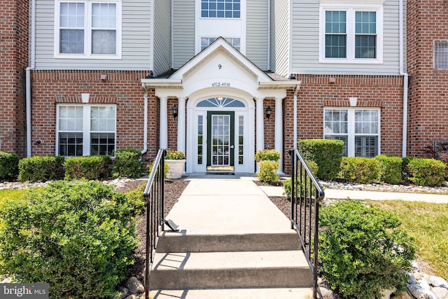 4938 Brightleaf Ct Unit 4938, Baltimore, MD 21237 - property entrance featuring brick siding
