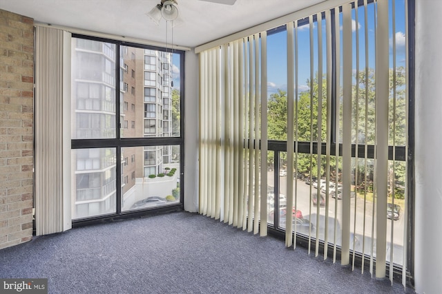 15115 Interlachen Dr Unit 3-415, Silver Spring, MD 20906 - view of unfurnished sunroom