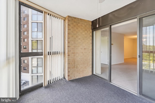 15115 Interlachen Dr Unit 3-415, Silver Spring, MD 20906 - view of unfurnished sunroom